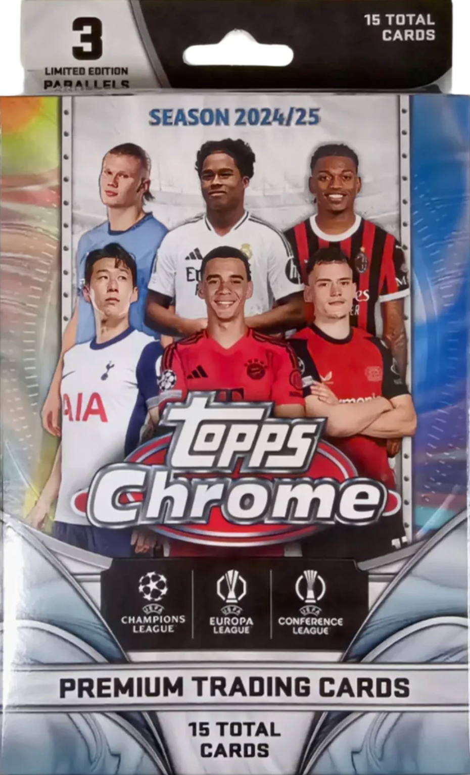 2024/25 Topps Chrome UEFA Club Competitions Soccer Hanger