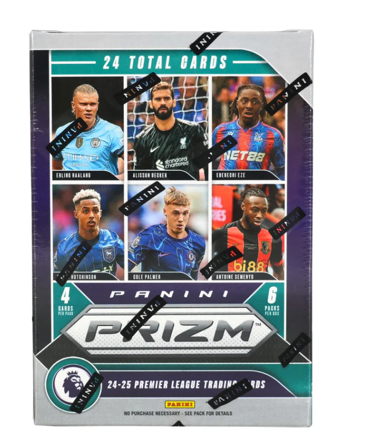 2024/25 Panini Prizm Premier League EPL Soccer 6-Pack Blaster