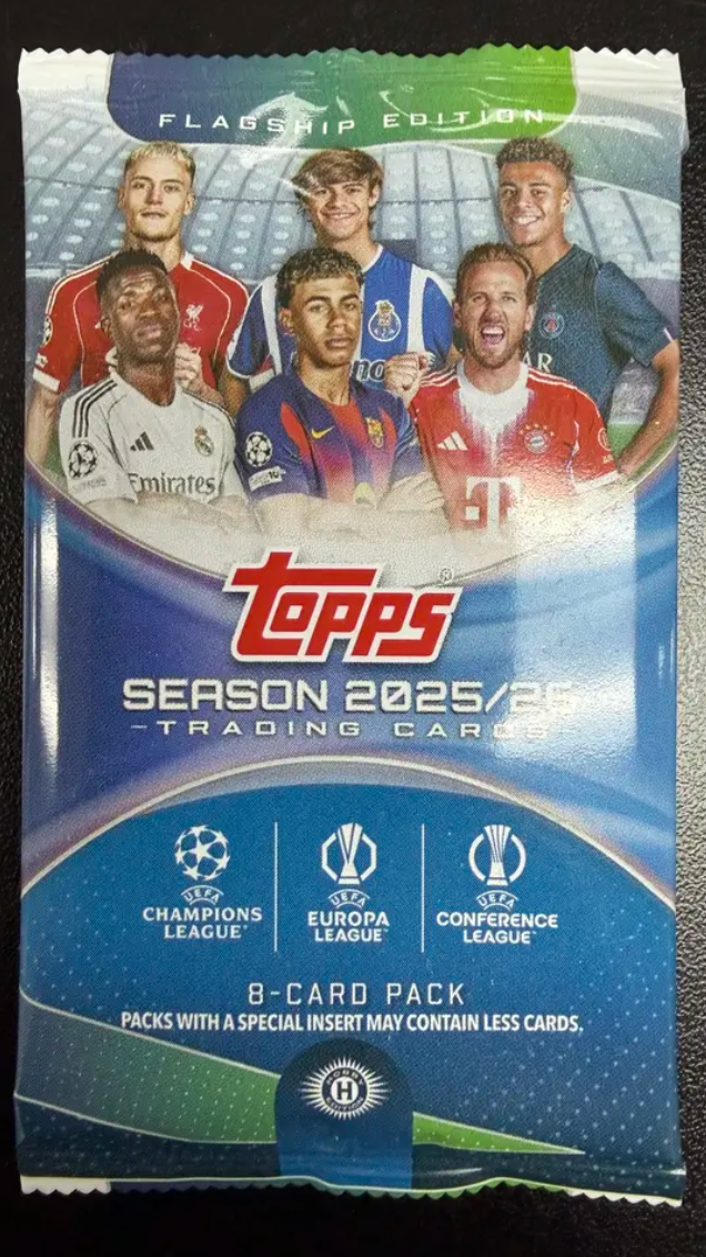 25/26 Topps UEFA Club Competitions Pack