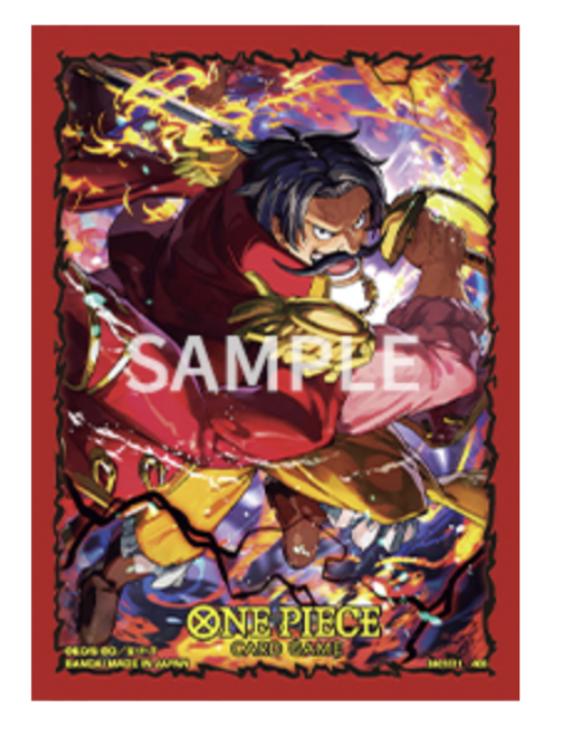 ONE PIECE OFFICIAL SLEEVES 12 GOLD.D.ROGER