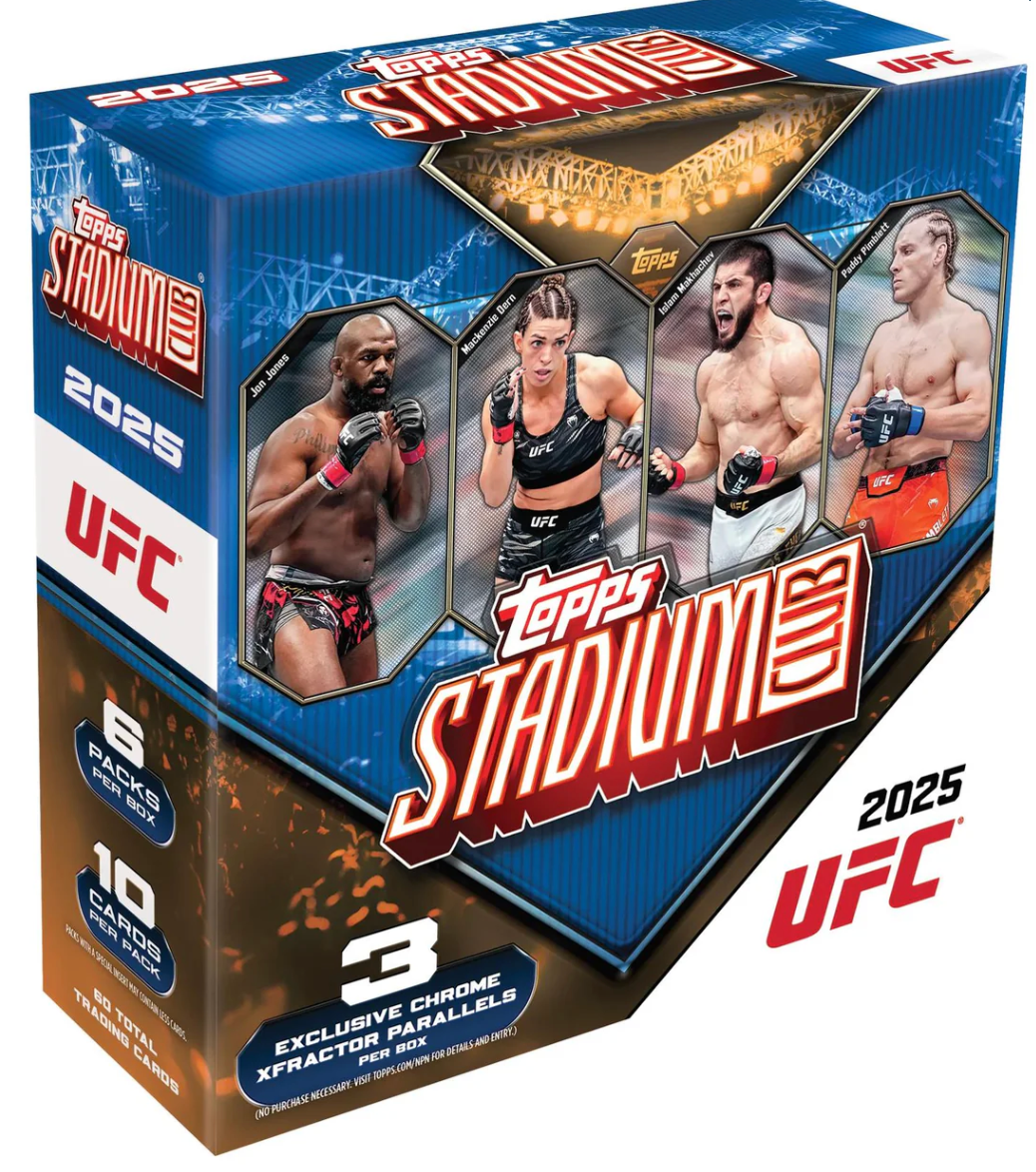 2025 Topps Stadium Club UFC Mega Box