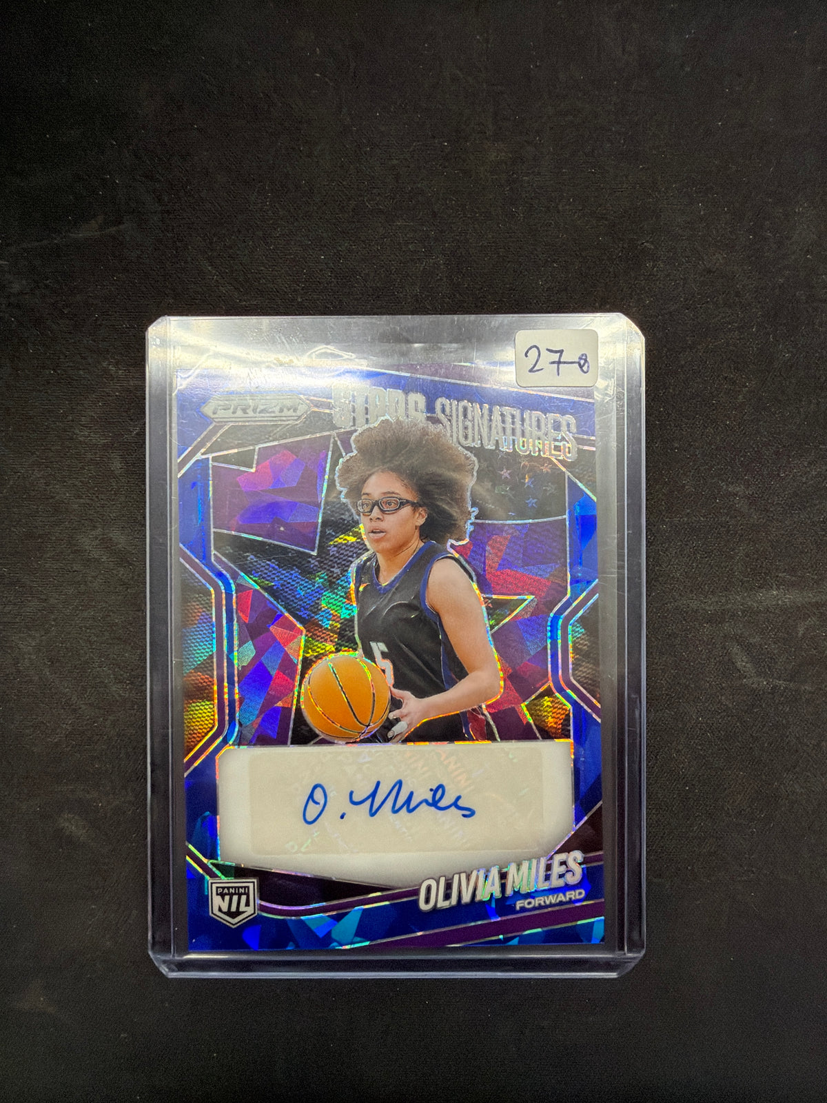 2025/26 Panini Prizm Olivia Miles Star Signatures /49