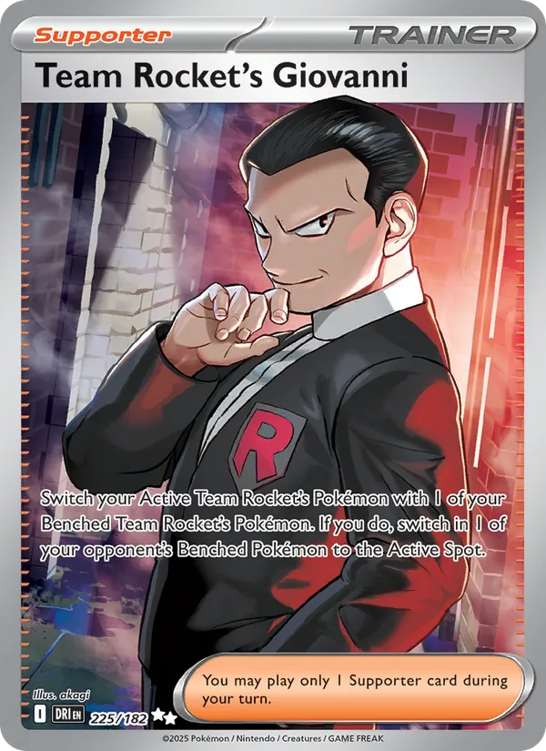 Team Rocket's Giovanni DRI 225/182
Destined Rivals