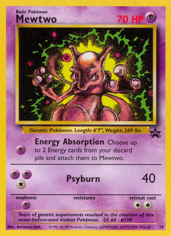 Mewtwo — Wizards Black Star Promos, 14