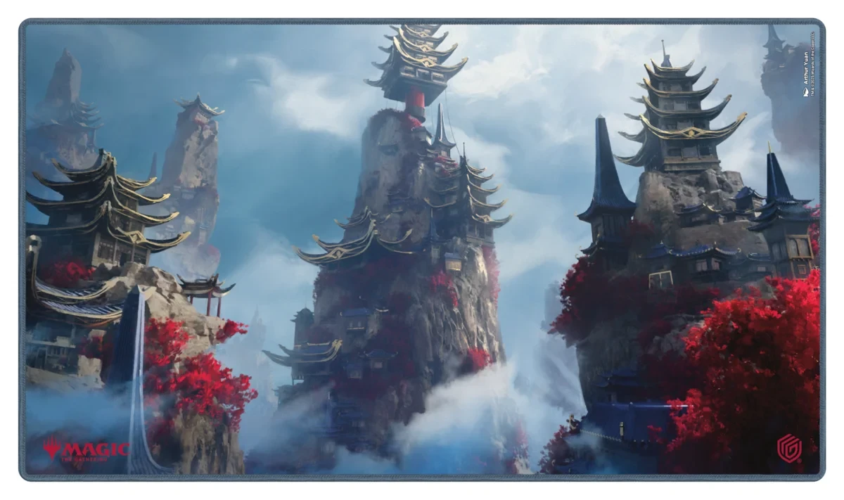 PLAY-MAT MAGIC: THE GATHERING "TARKIR: DRAGONSTORM" - CORI MOUNTAIN MONASTERY