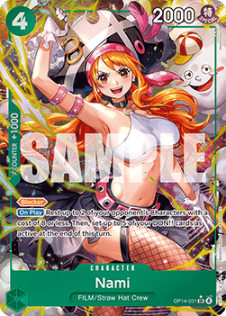 Nami (OP14-031) (V.2) The Azure Sea's Seven