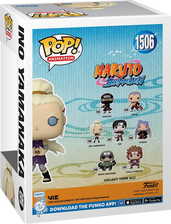 Pop Animation: Naruto-Ino Yamanaka - Funko Pop #1506