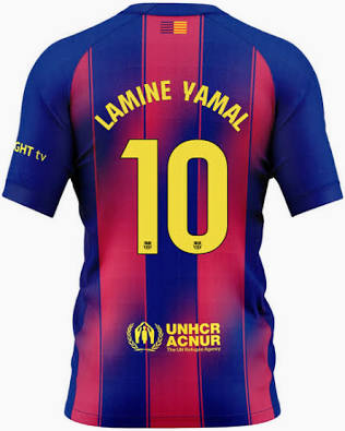Lamine Yamal Replica Jersey