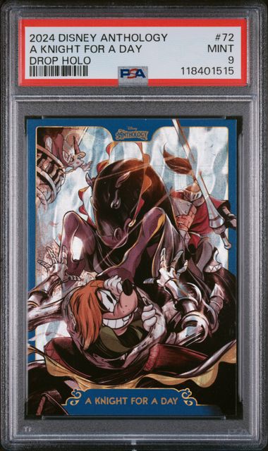 2024 PANINI DISNEY ANTHOLOGY #72 A KNIGHT FOR A DAY DROP HOLO
