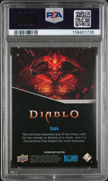 2023 UPPER DECK BLIZZARD LEGACY COLLECTION #54 DIABLO