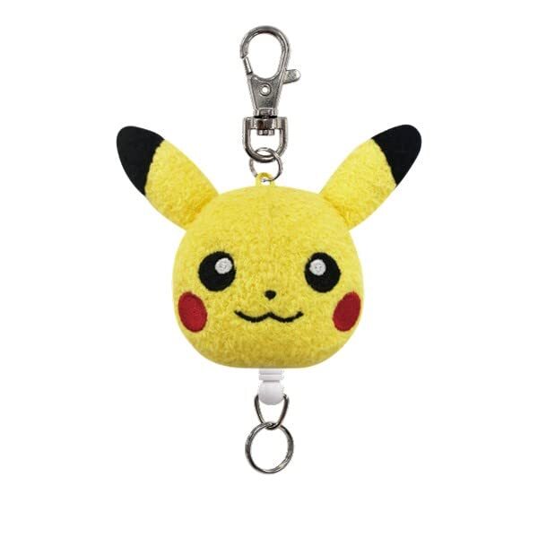 pokemon mascot reel keychain: pikachu