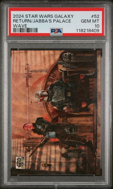 2024 TOPPS CHROME STAR WARS GALAXY #52 RETURN/JABBA'S PALACE WAVE2024 TOPPS CHROME STAR WARS GALAXY #52 RETURN/JABBA'S PALACE WAVE
