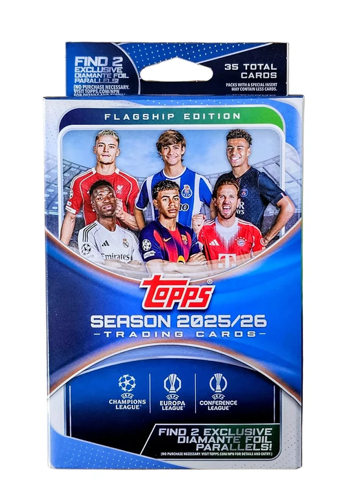 2025/26 Topps Chrome UEFA Club Competitions Soccer Hanger