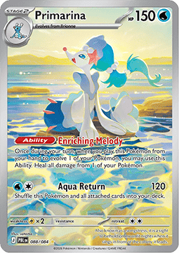 ACE 10 Primarina Illustration Rare