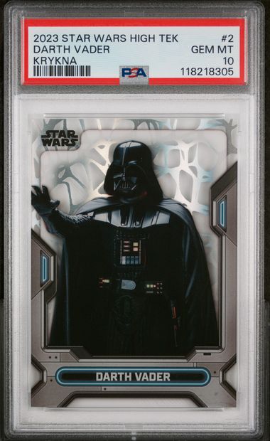 2023 TOPPS STAR WARS HIGH TEK #2 DARTH VADER KRYKNA