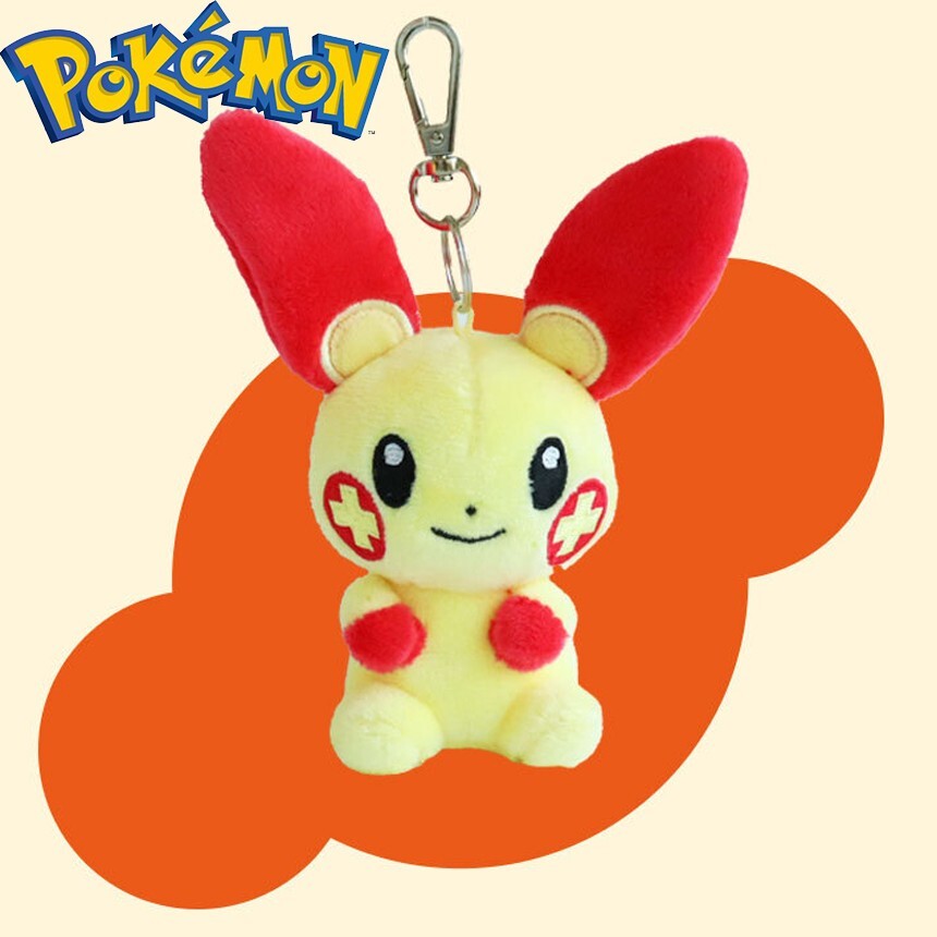 Pokémon Plusle Plush Key Chain 8cm