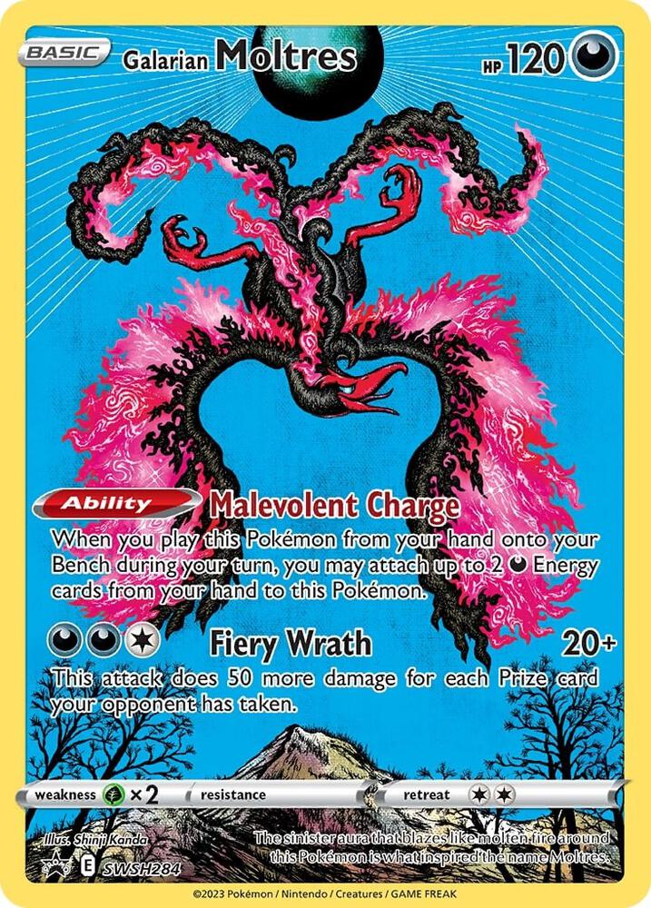 Galarian Moltres SWSH284 (SWSD SWSH284)