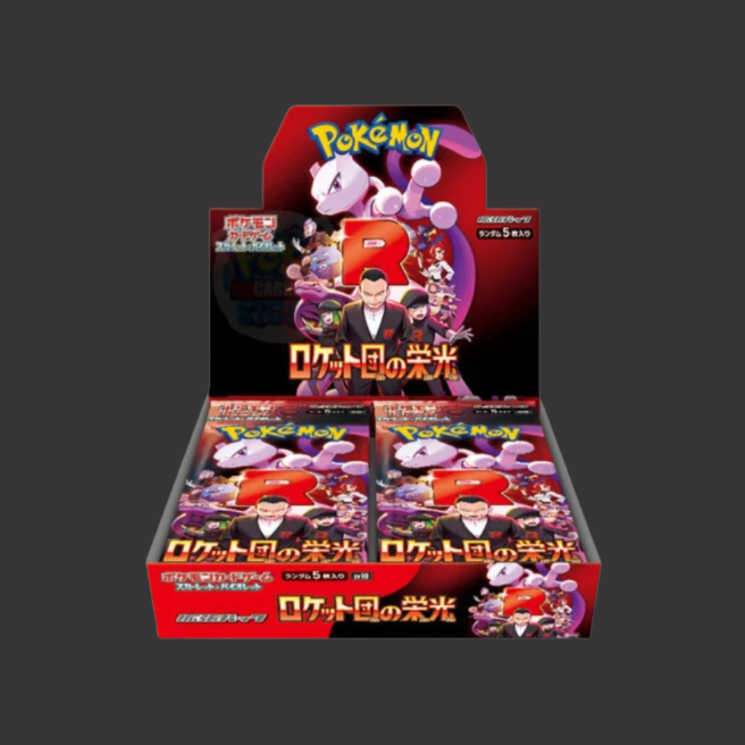 Pokémon The Glory of Team Rocket Booster Box SV10 Japanese