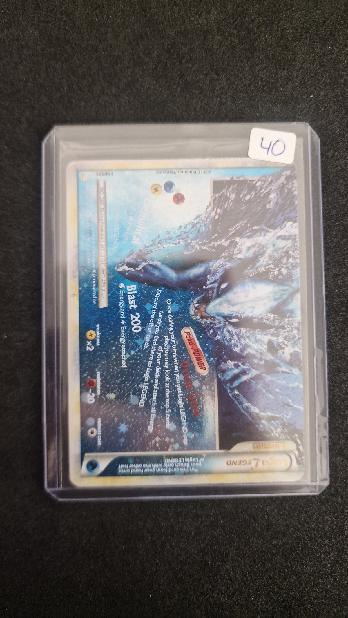 Lugia Legend 114/123 TOP 2010