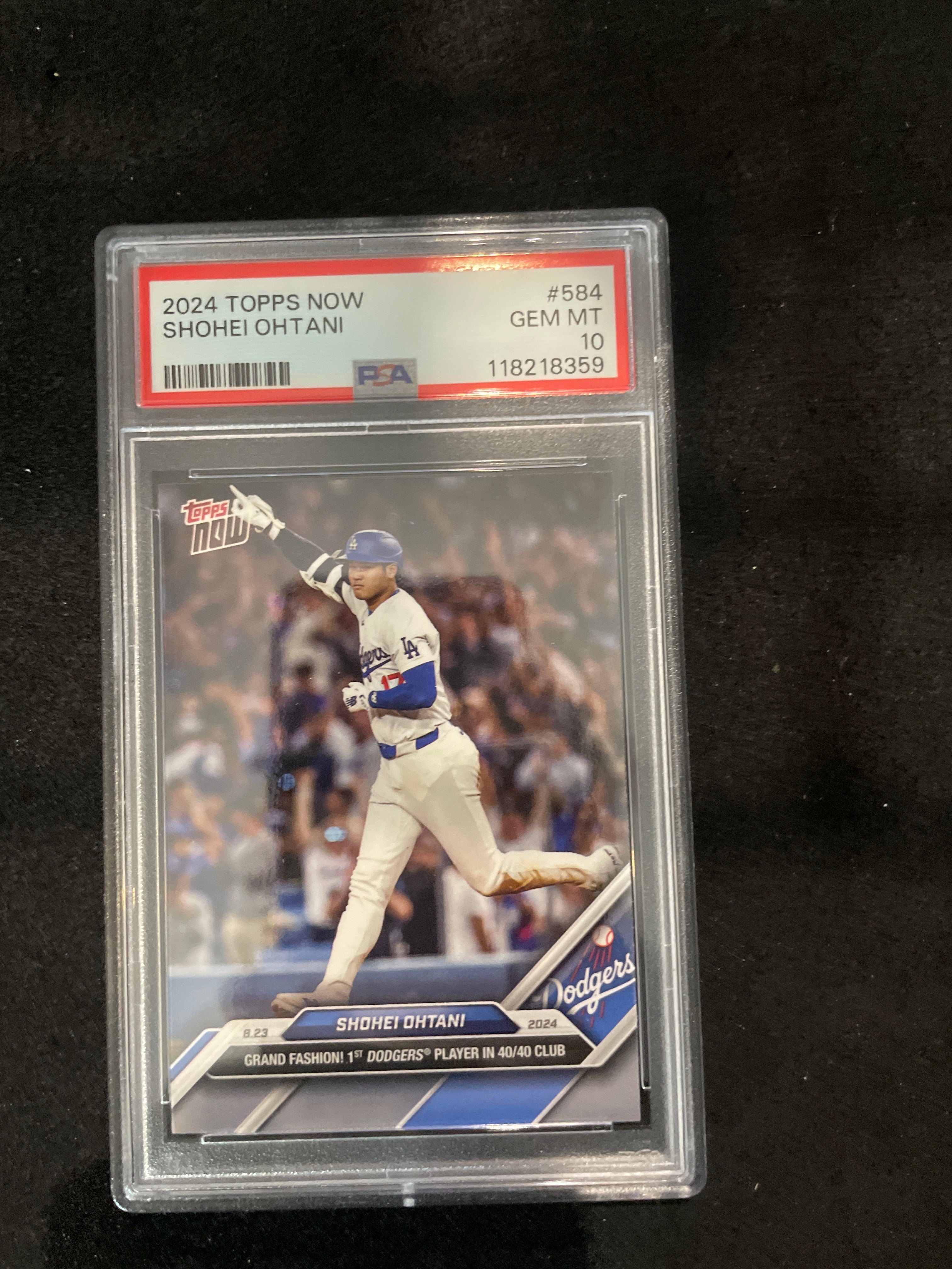 2024 Topps Now Shohei Ohtani #584 PSA GEM MT 10