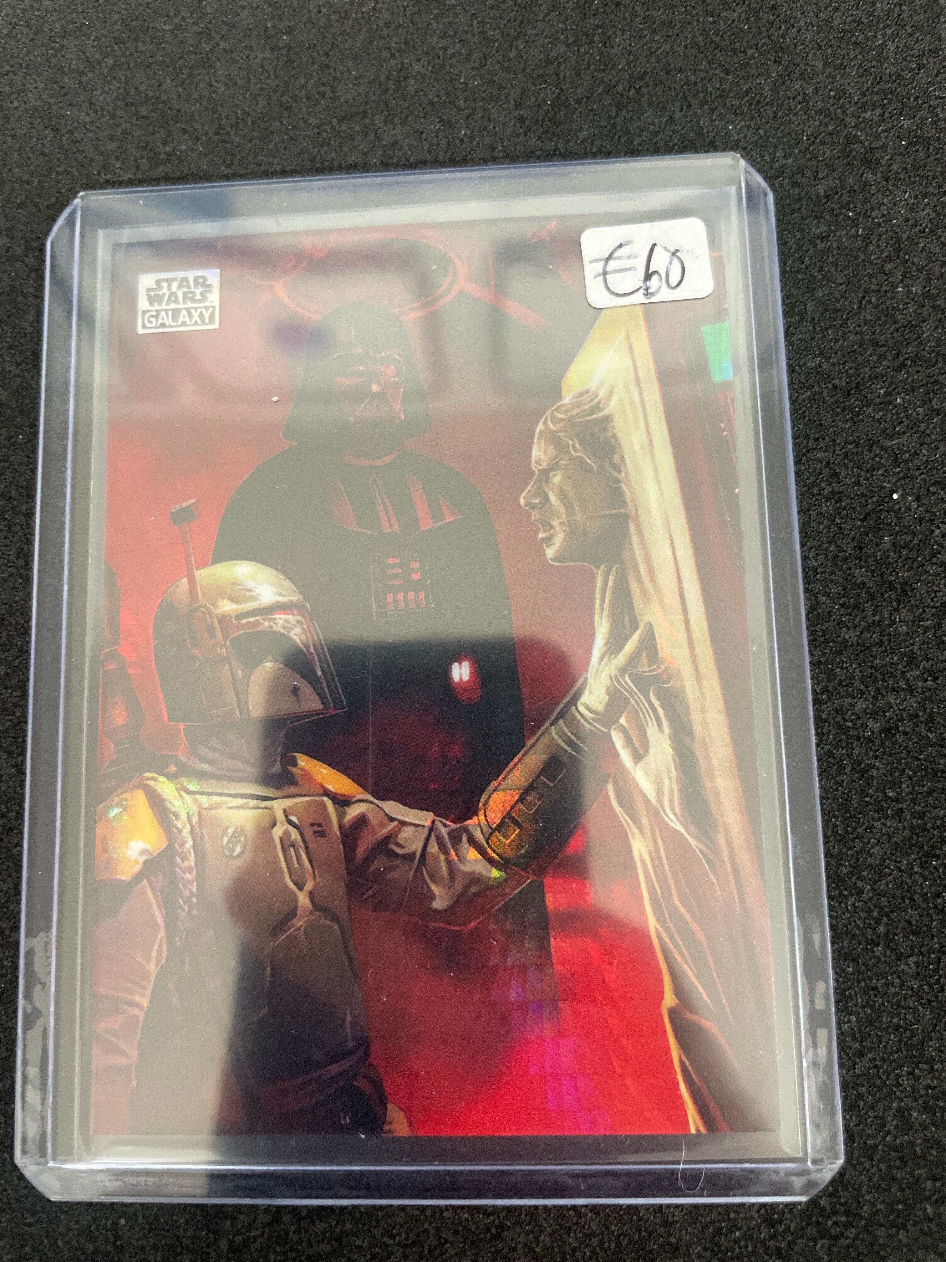 2024 Topps Star Wars Chrome Galaxy The Bounty Hunter’s Prize /75 prism refractor