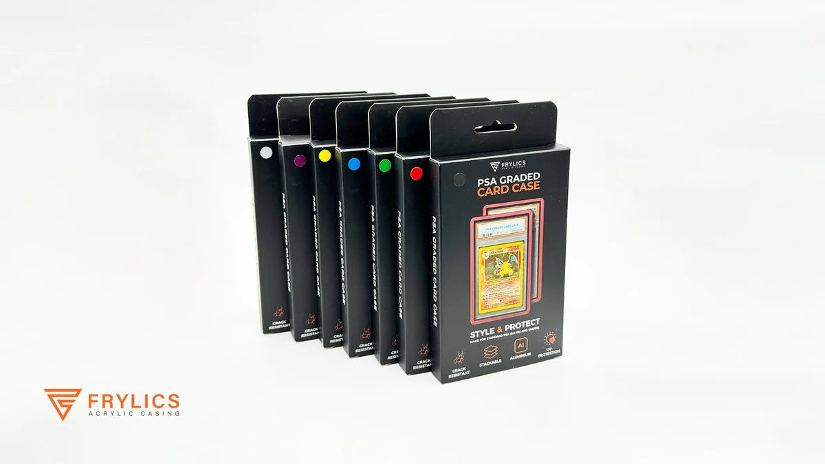 Aluminium PSA Graded Card Case White 2.0