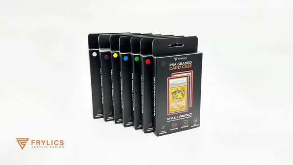Aluminium PSA Graded Card Case Orange 2.0