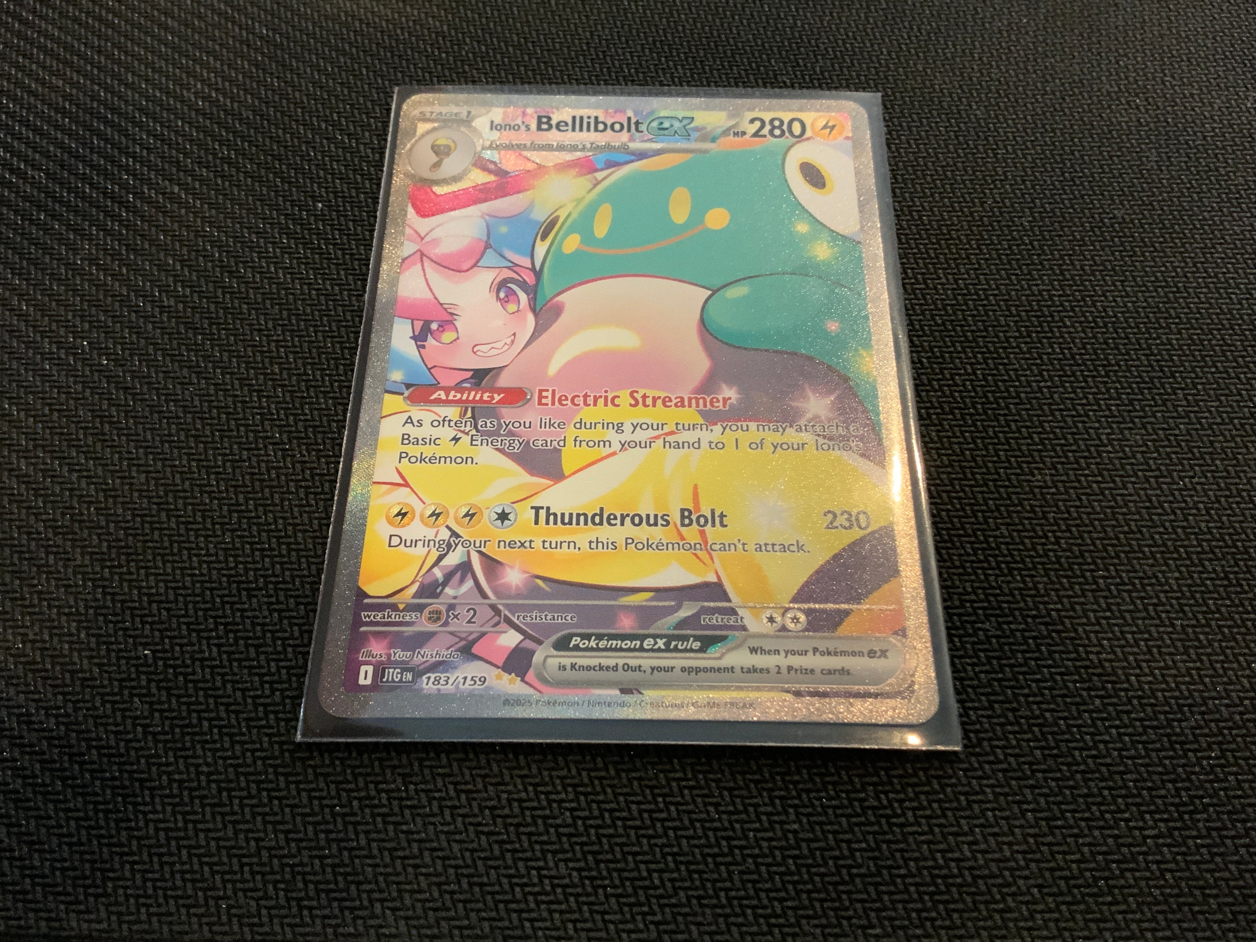 Pokemon Jtg Iono’s bellibolt 183/159