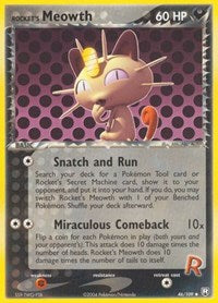 Rockets Meowth (RR 46/109)