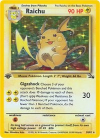 Raichu 14 (FO 14/62)