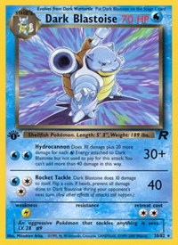 Dark Blastoise 20 (TR 20/82)