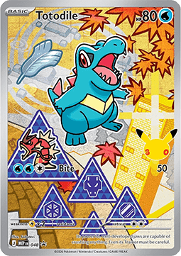 Totodile - 048 (MEP 48)