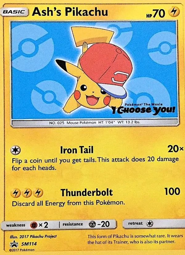 Ash's Pikachu - SM114 (SMP SM114)