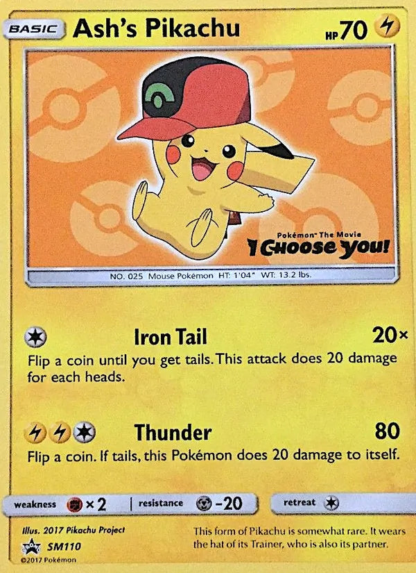 Ash's Pikachu - SM110 (SMP SM110)