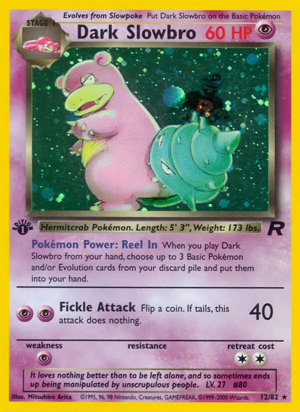 Dark Slowbro (12) (TR 12/82)