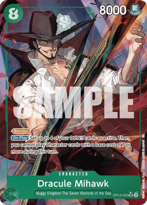 Dracule Mihawk (Alternate Art) (OP12 OP12-030)