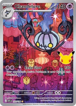 Chandelure 137 128 (30C 137/128)
