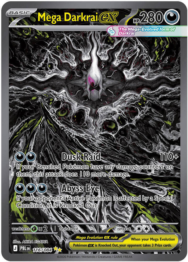 Mega Darkrai ex - 116/084 (PBL 116/084)