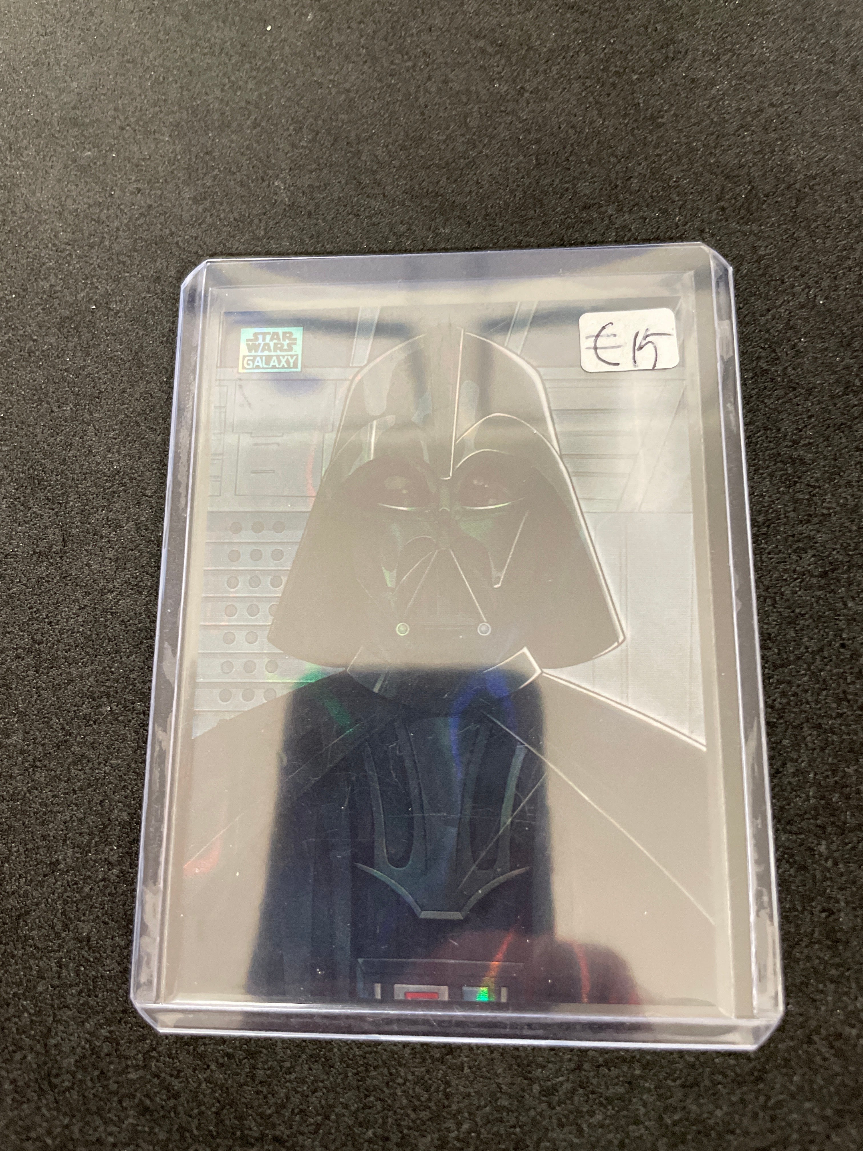 2024 Topps Star Wars Chrome Galaxy Darth Vader /175 Lava refractor