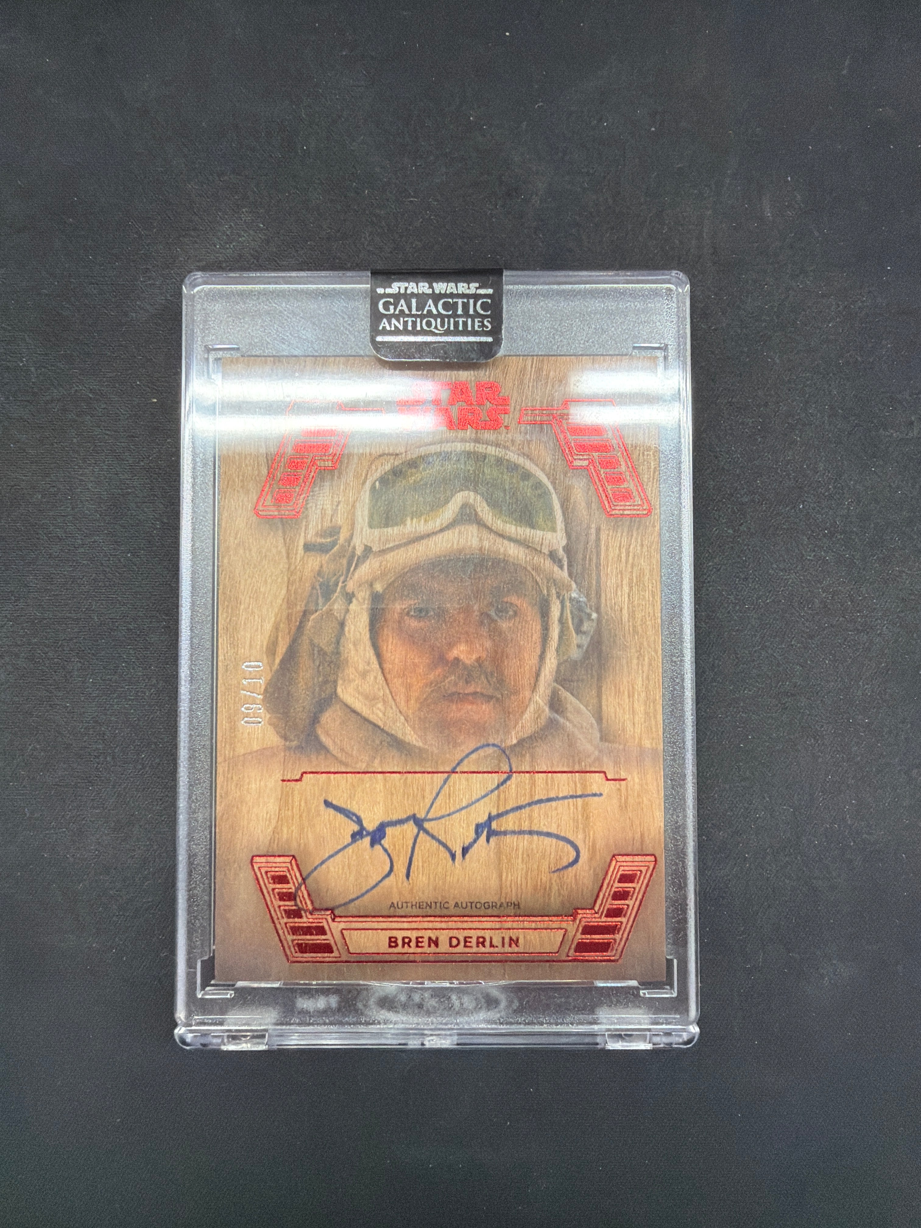 Star Wars - The Empire Strikes Back - Bren Derlin Auto /10