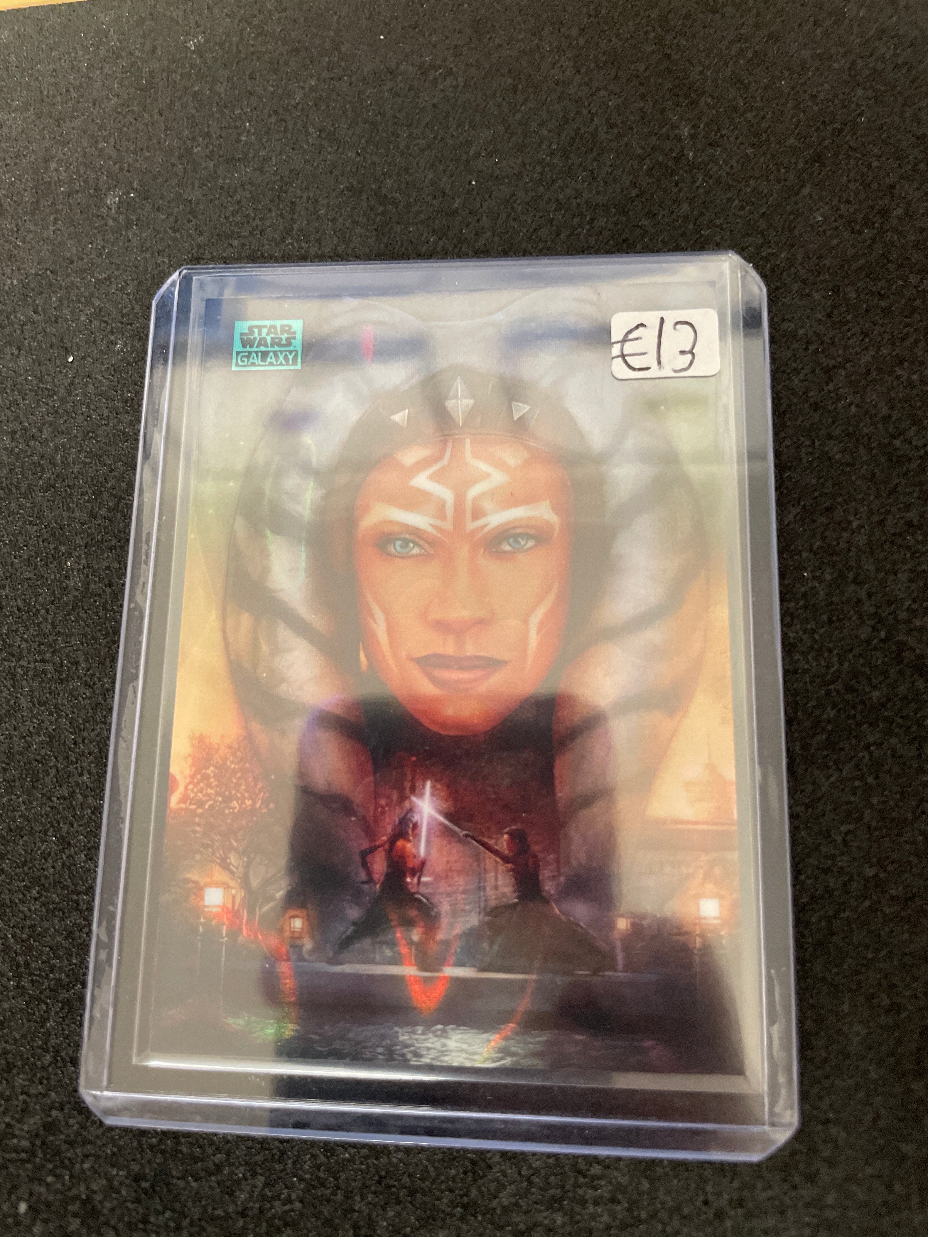 2024 Topps Star Wars Chrome Galaxy The lost Jedi’s return /175 lava refractor