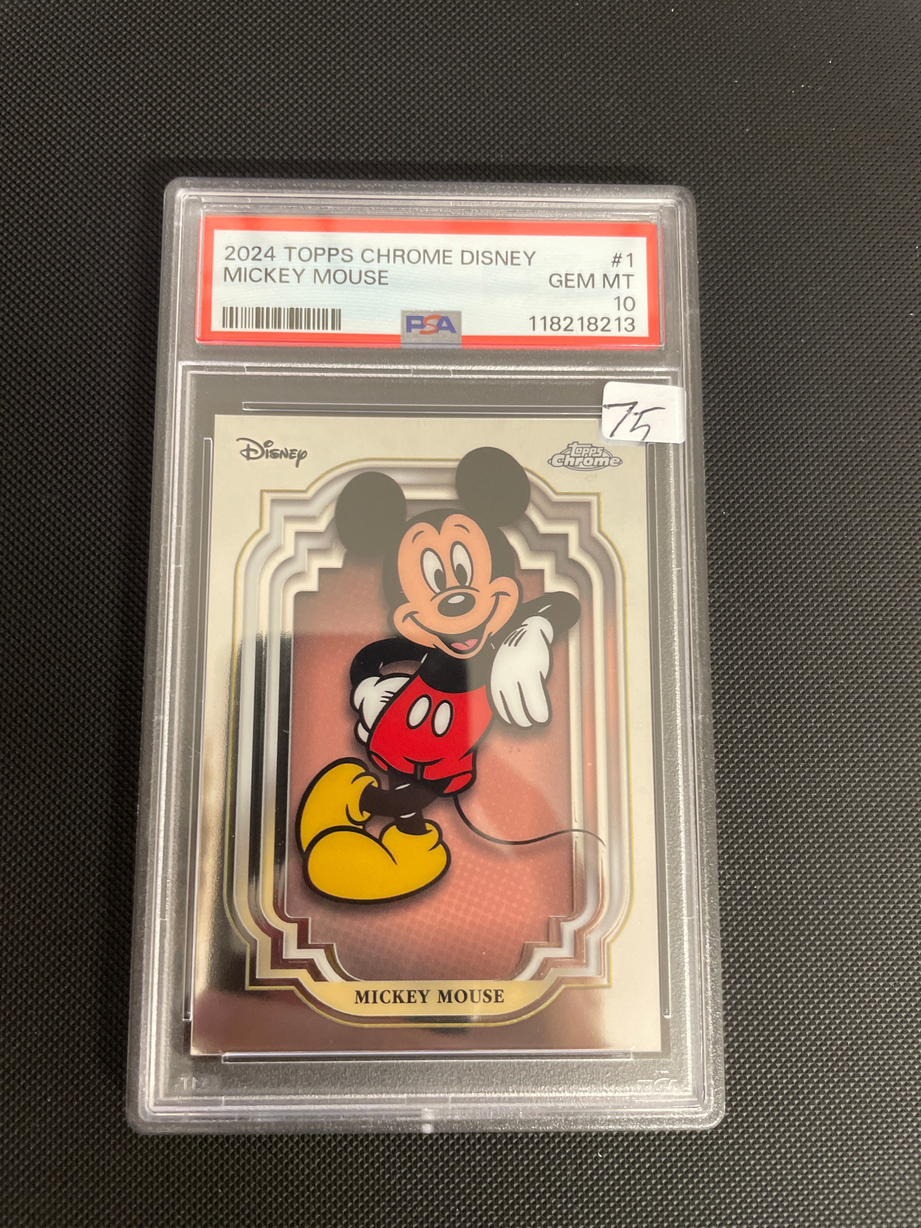2024 Topps Chrome Disney Mickey Mouse #1 PSA 10