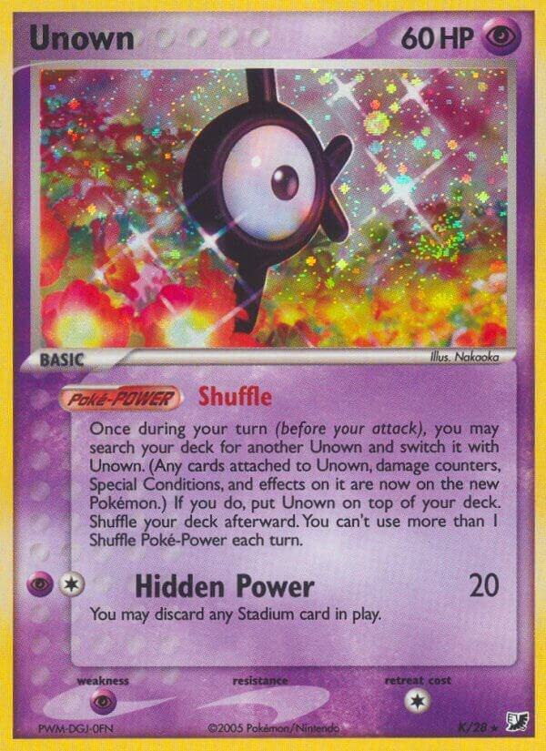 Unown (K) (UF K/28)