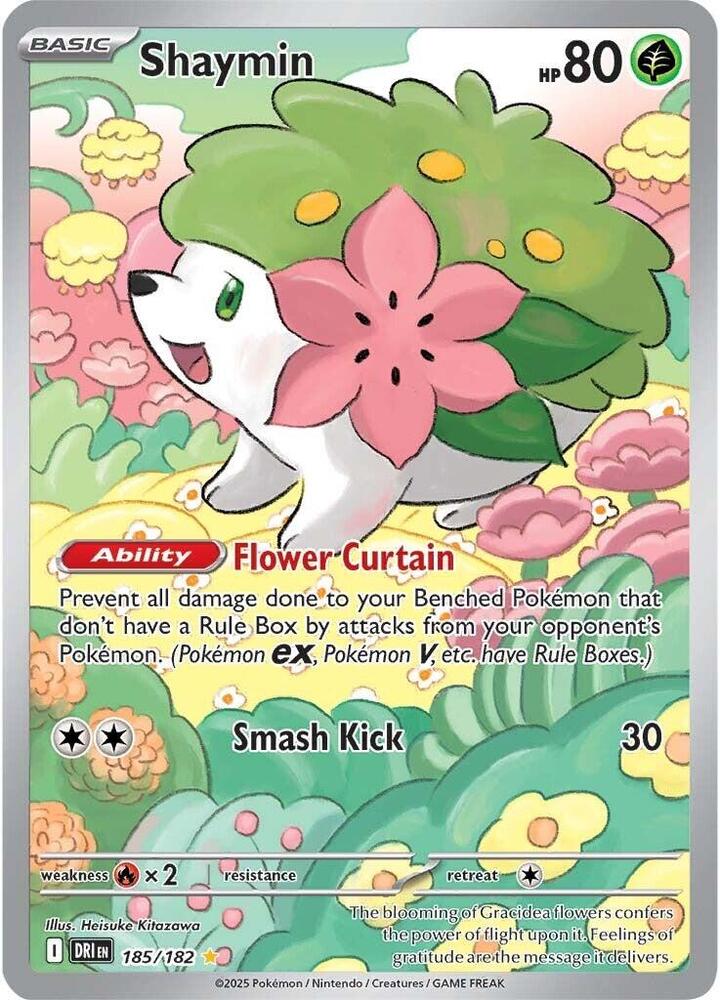 Shaymin - 185/182 (DRI 185/182)