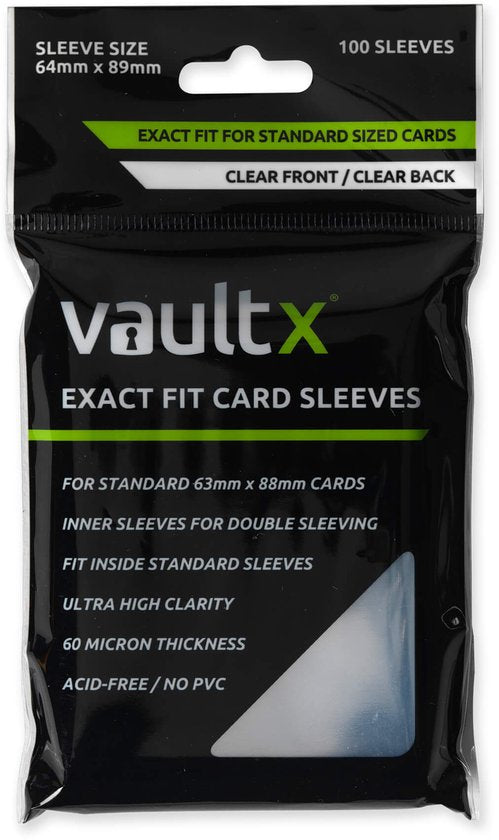 VAULT X EXACT FIT CARD SLEEVES