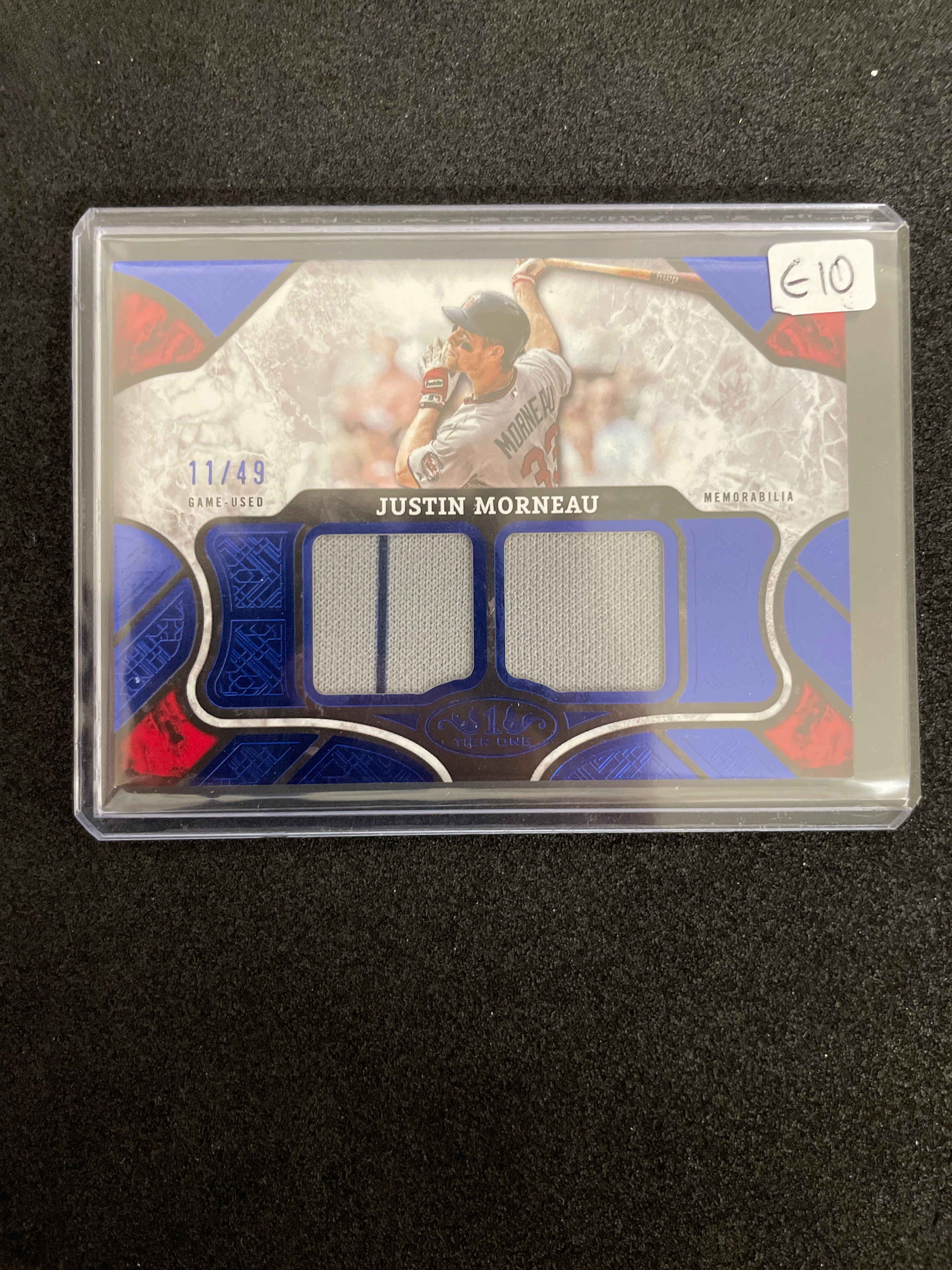 2025 Topps Tier One Baseball Justin Morneau /49