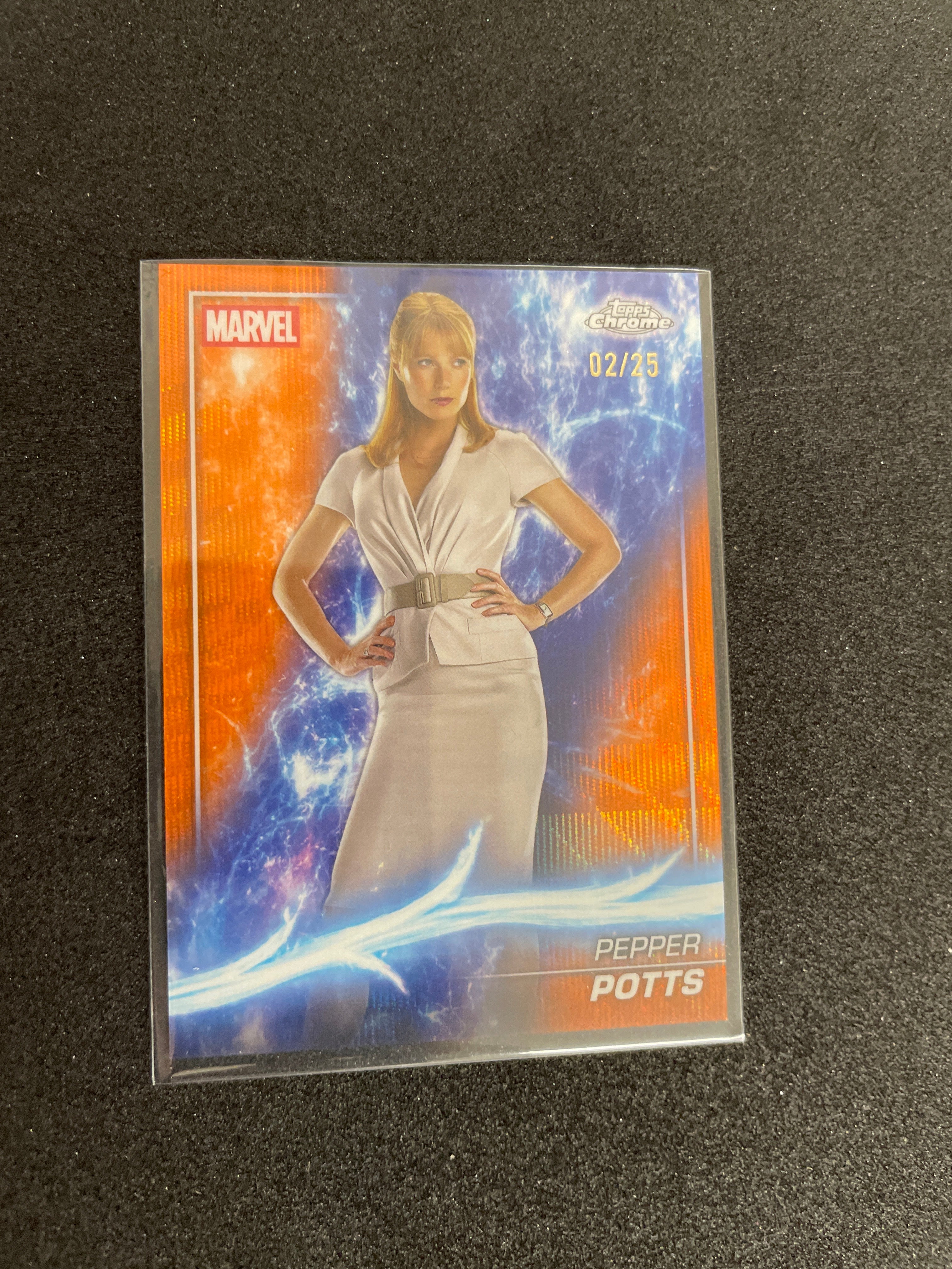 2025 Topps chrome Marvel Pepper Potts /25