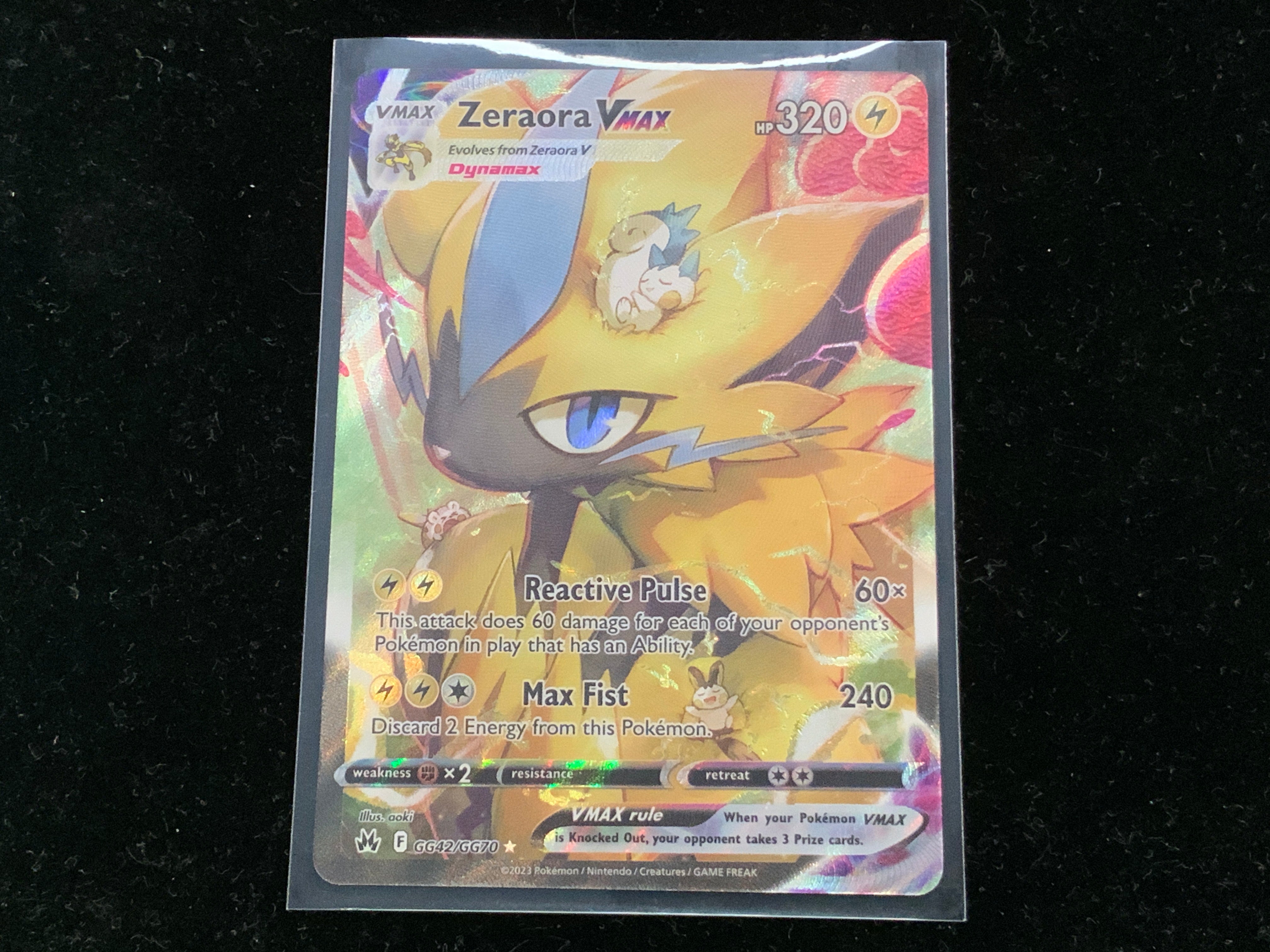 Zeraora Vmax GG42/GG70