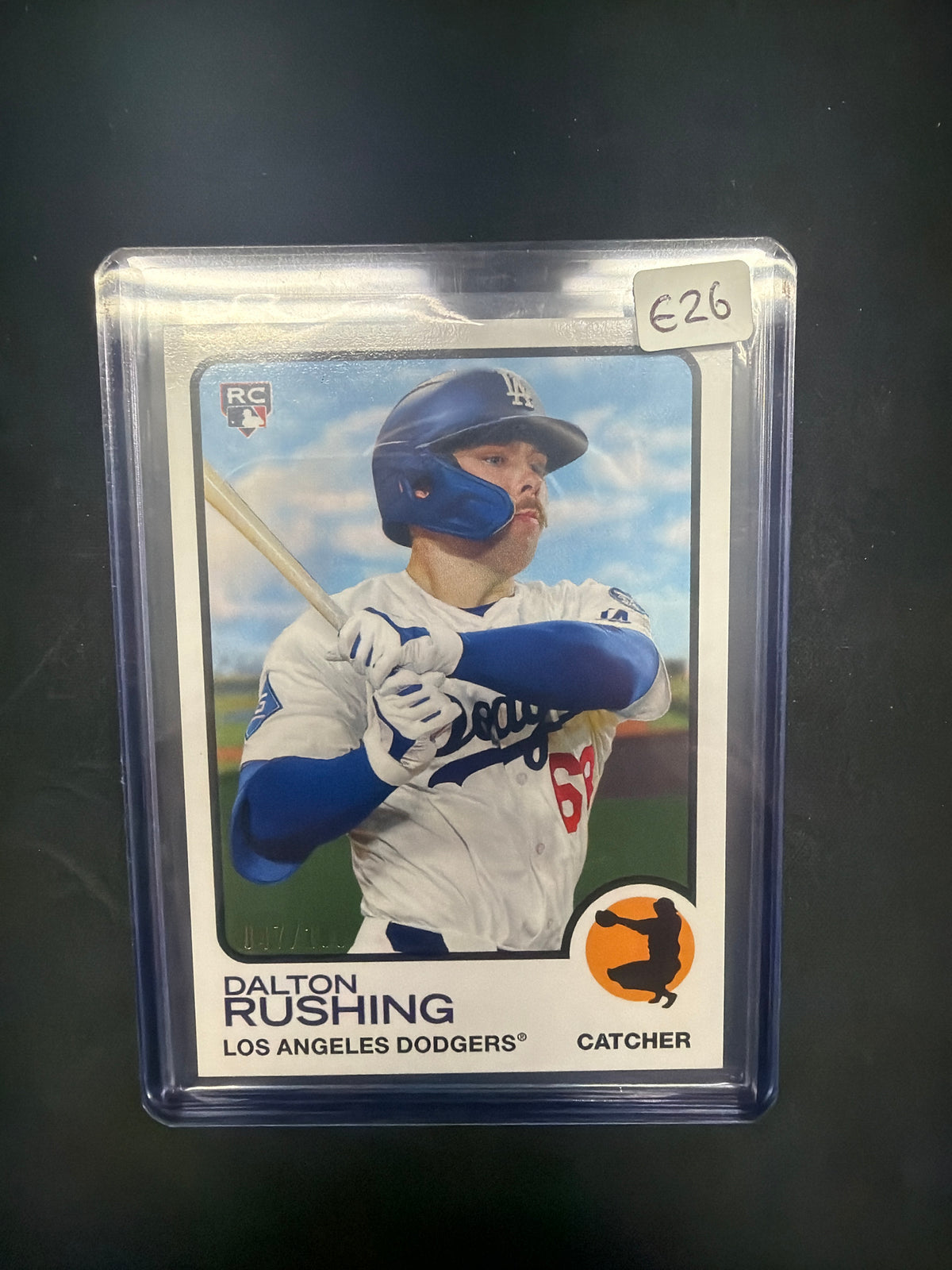 2025 Topps Transcendent VIP Dalton Rushing Rookie /100