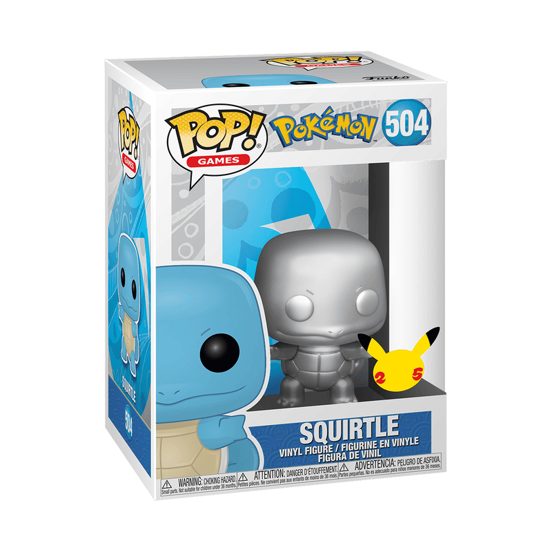 squirtle Funko Silver